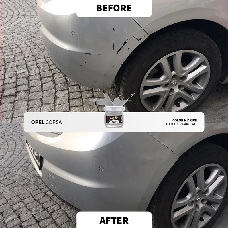 Car Paint Repair Retouches For Hyundai I30 Steel Grey 2 Met  Touch Up  | Paint Scratch Chips Repair | OEM Quality | Exact Match