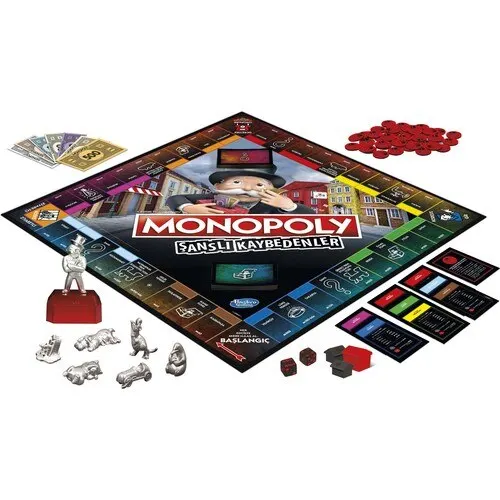 Monopoly Lucky Losers English Language Boardgame Special Edition Fast Delivery