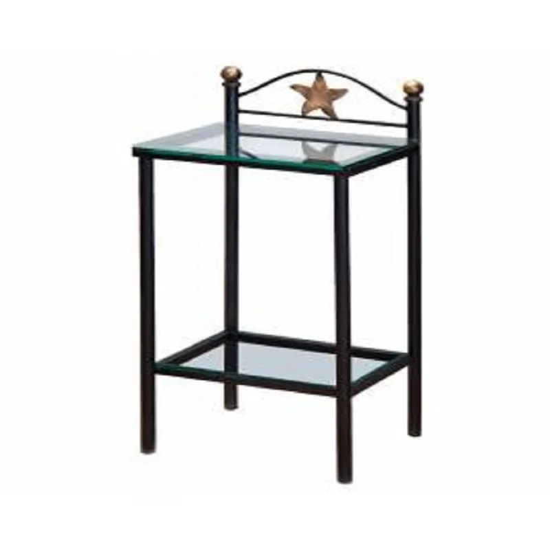 ALBACETE National Forge bedside table (with two drawers)