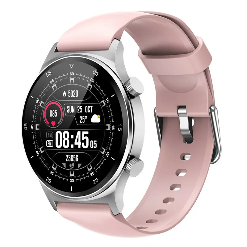 

Women Men Touch Screen Smart Watch Heart Rate Monitor Sport Call/SMS Reminder Business Smartwatch Music Control Remote Camera