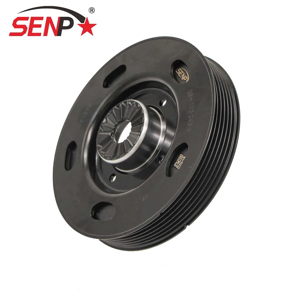 OEM 06H 105 243K SENP High Quality Engine Parts Crankshaft Pulley Fit For VW Audi Skoda Touran/Passat/Tiguan/Q3/Q5/A6L 06H105243