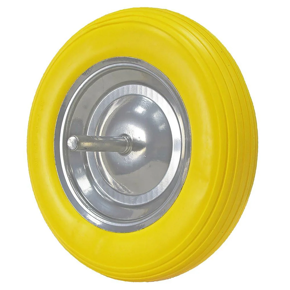 Crevimar wheel of cartillla metal or plastic rim, tyre for construction cart, hardware