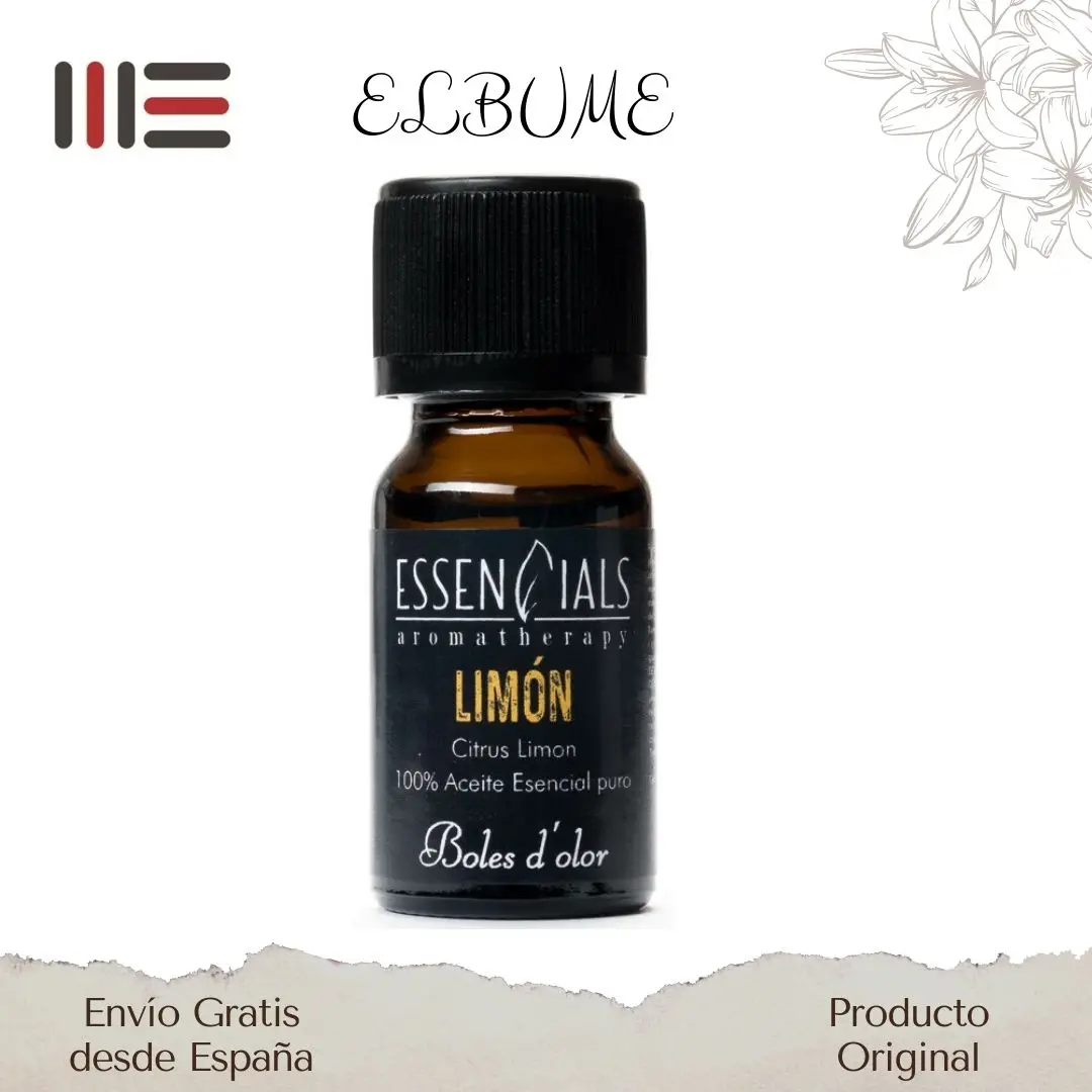 Boles D 'olor essential oil 10 ml. LIMON pure, chemotyped and controlled essential oils in our laboratories. They are very aromatic and have beneficial properties for the body, mind and soul.