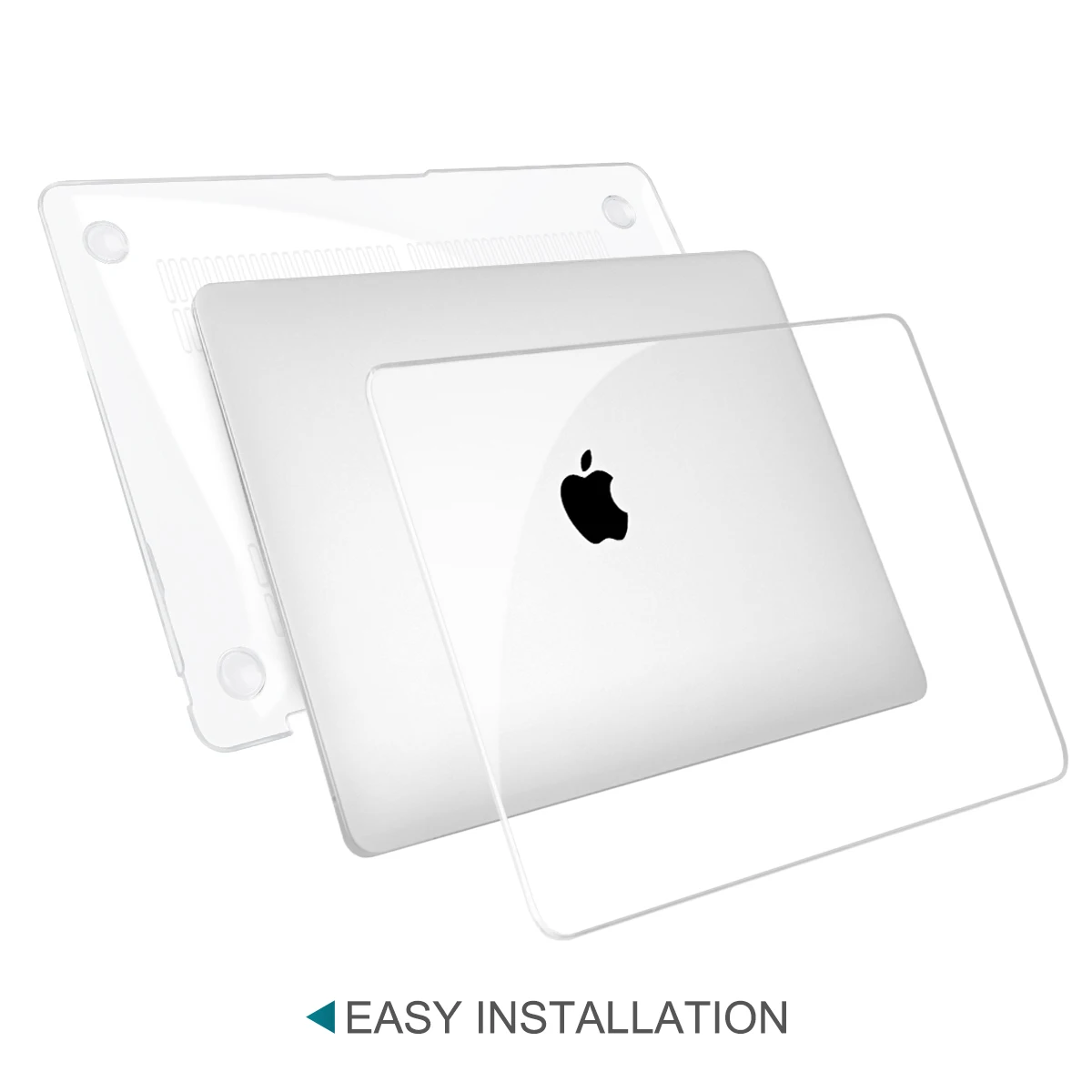 حافظة من البلاستيك الصلب لماك بوك برو 14 A2442 و ماك بوك برو 16 بوصة A2485 (20221 الإصدار) حافظة كريستال مع M1 برو ماكس