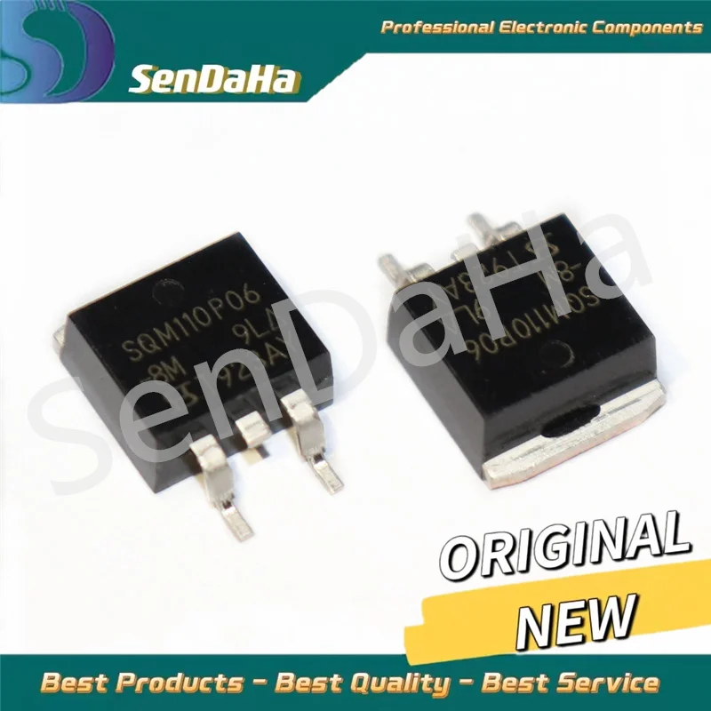 SQM110P06-8M9L SQM110P06 TO-263 60V110A ใหม่1ชิ้น/ล็อตจัดส่งฟรี