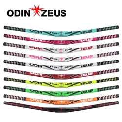 ODINZEUS-XC Full Carbon Fiber Mountain Bicycle Handlebar for Girls, MTB, BMX, 9 Degree Rise Bike Handlebar, 31.8mmx680-740mm