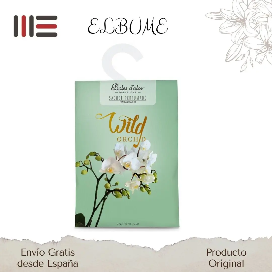 Boles D 'olor Sachet WILD ORCHID fills your cupboards with pleasant aromas with our scented sachets. Place the sachet in small environments (closets, cars, drawers, clothes boxes, shoemakers.)