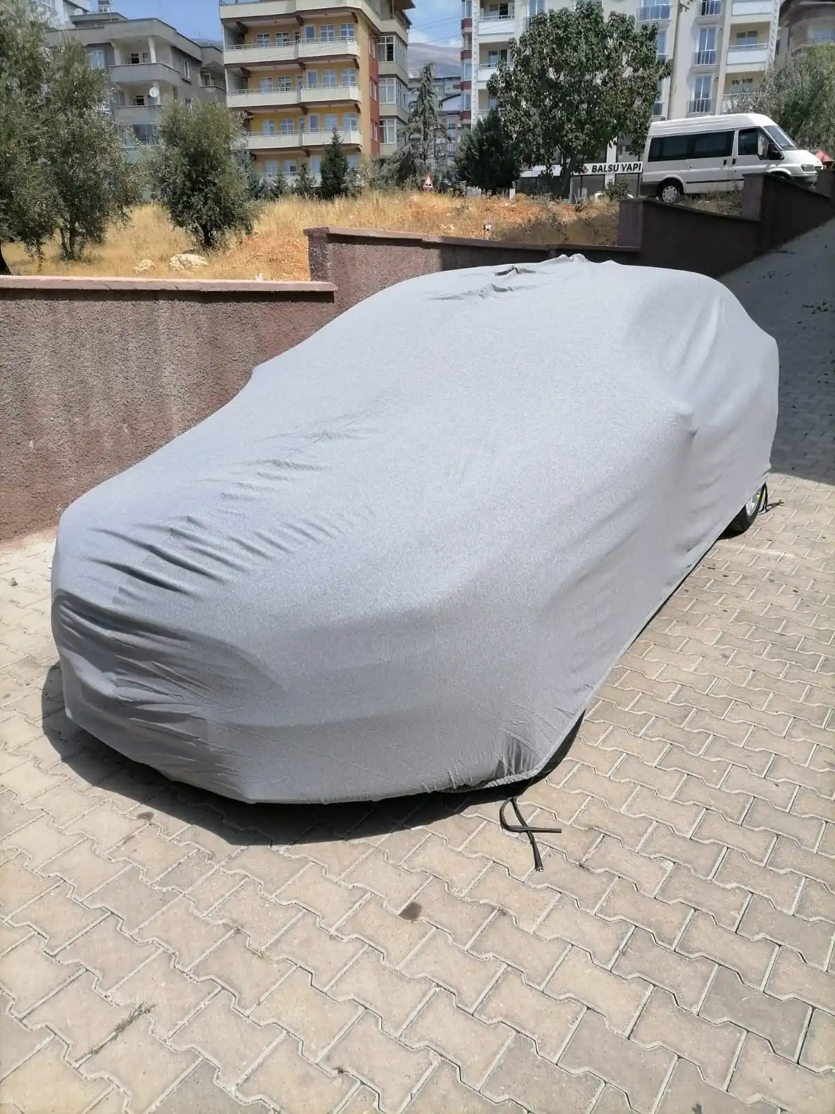 

100% Cotton Fabric Car Cover Indoor Outdoor Full Protection CAR CAN BE SPECIALLY SEWED HB SEDAN SW MEDIUM SUV