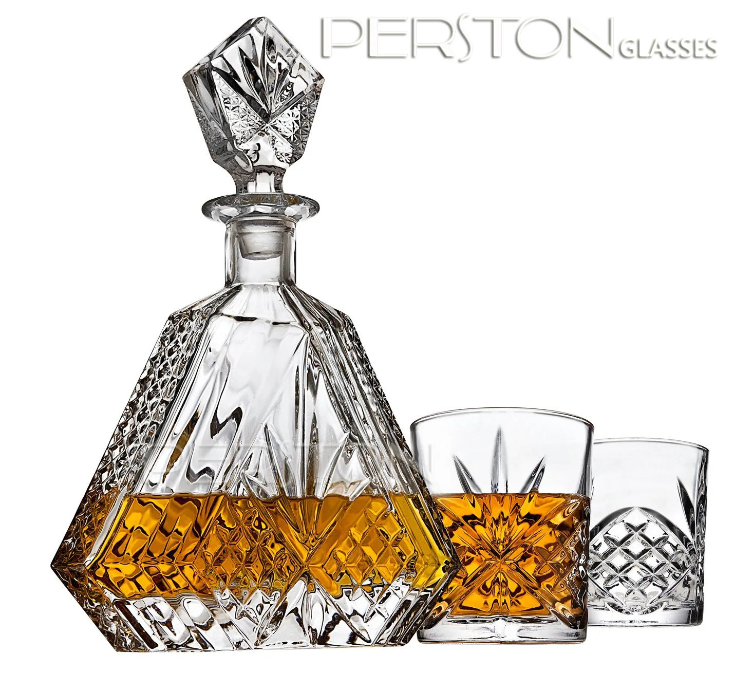 Crystal Whisky Decanter, Wine Bottle Glasses