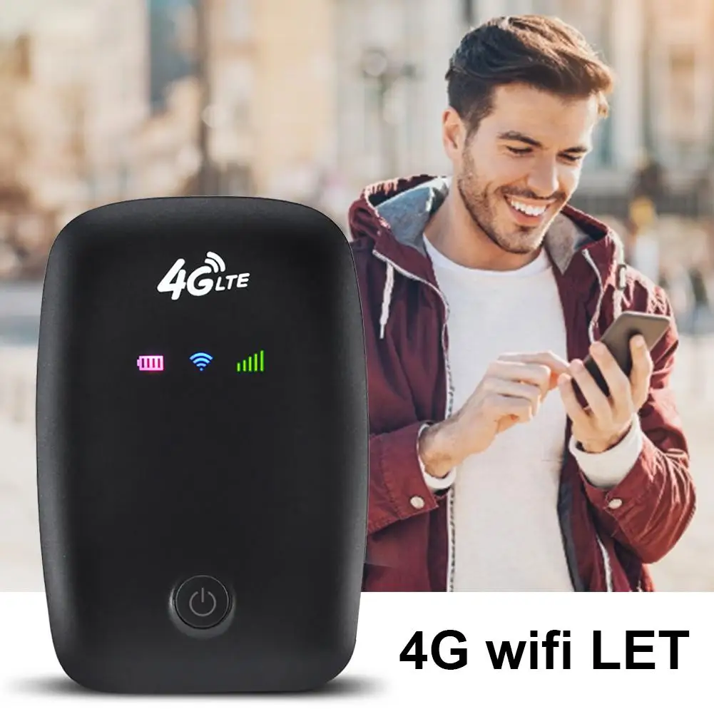 

Разблокированный Мобильный Wi-Fi роутер 150 Мбит/с LTE SIM-карта 4G модем США Портативная точка доступа