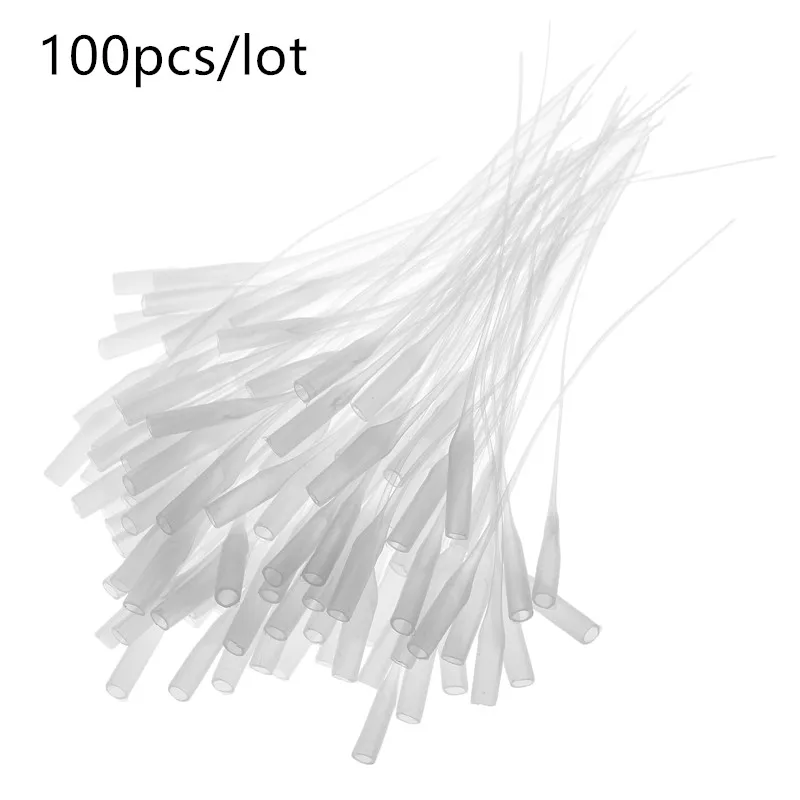마이크로 팁 플라스틱 접착제 병 팁 접착제 어플리케이터, 공예 실험실 접착제 디스펜서용 낙하 튜브 노즐, 봉지 당 100 개