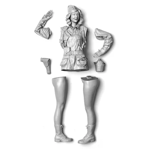1/9  Resin Model Figure GK，Unassembled and unpainted kit image 5