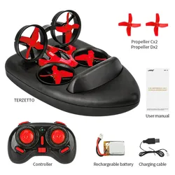 2.4G 4 Ch Rc Mini Quadcopter Hoogte Houden Headless Modus 3 In 1 Zee Land Air Flight 4-axis Drone Boot Rc Helicopter Vliegtuigen