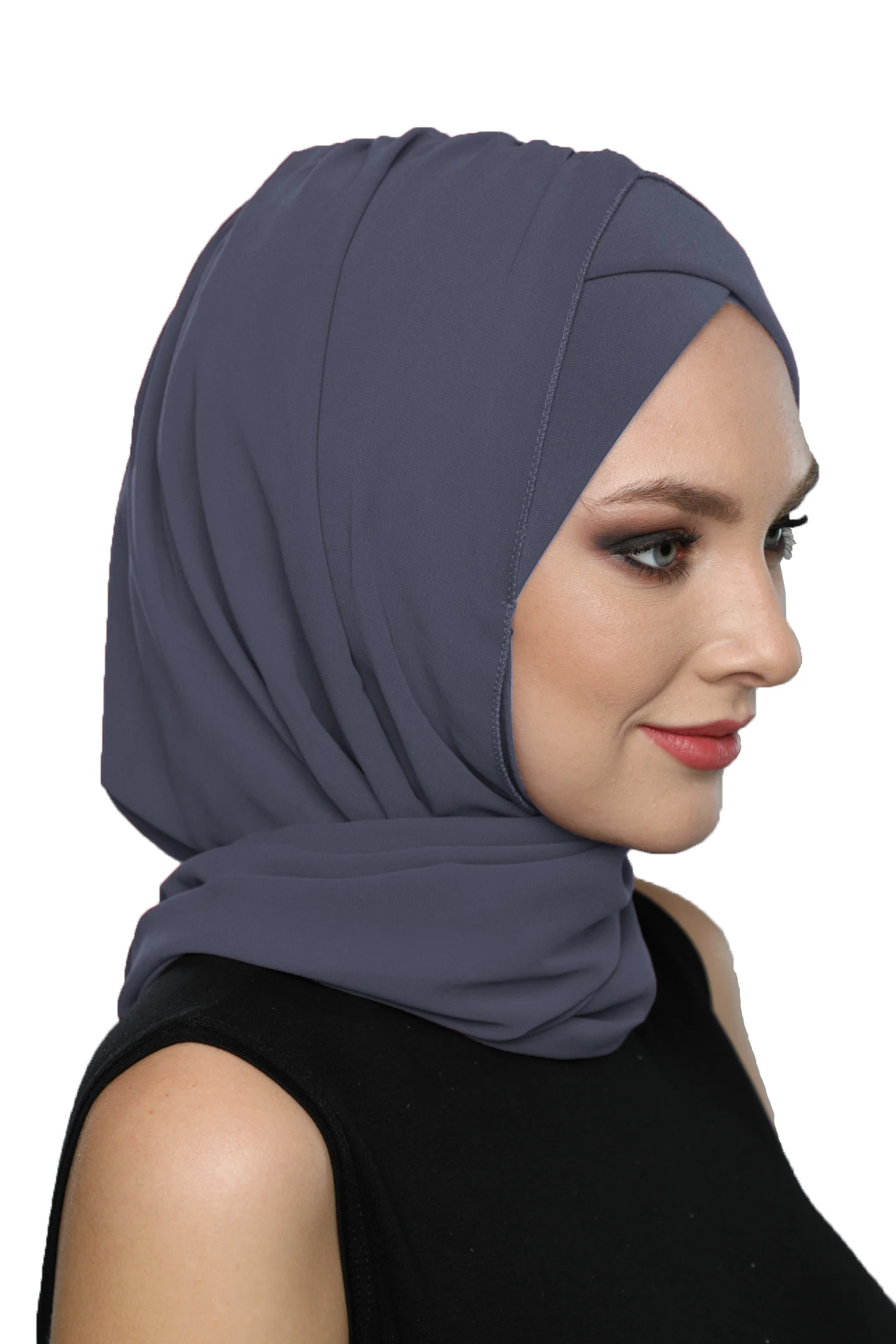 2022 New Fashion Shawl Plug & Use Ready Made Turban Hijab Bonnet Scarf Cancer Cap Special Women Product Beret Bandana Muslim Chemo All Season Rib Pearl Prayer Head