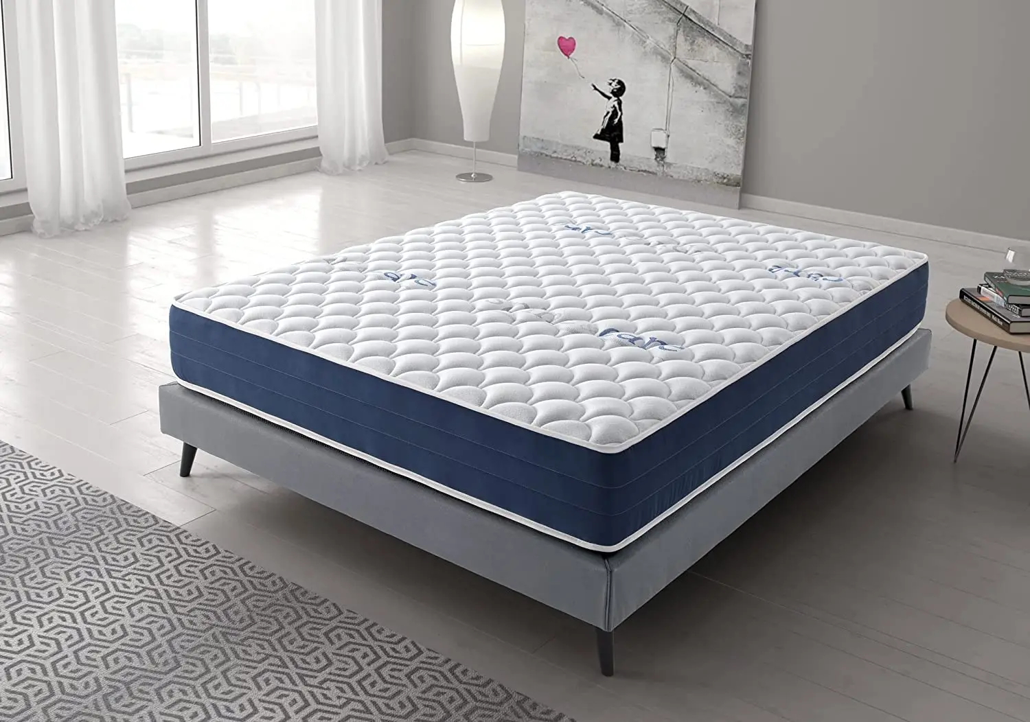 SIMPUR LOW COST, comfort Real mattress, all measurements, height 25 cm, foam, memory foam, Reversible, multilayer system, 9 rest areas, mattresses, 135x190, 150x190, 90x190