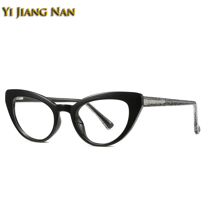 

Cat Eye Fashion Women Optical Glasses Frame Women Prescription Eyeglasses Acetate Trendy Eyewear Monturas De Lentes Mujer Gafas