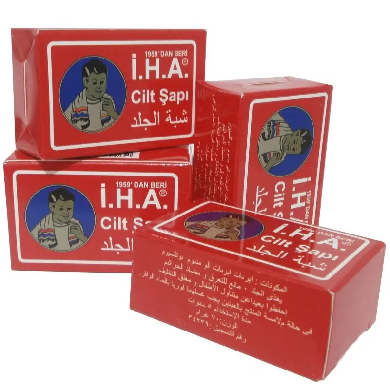 

4 x IHA Alum Block After Shave Antiseptic Stone 70 Gr.