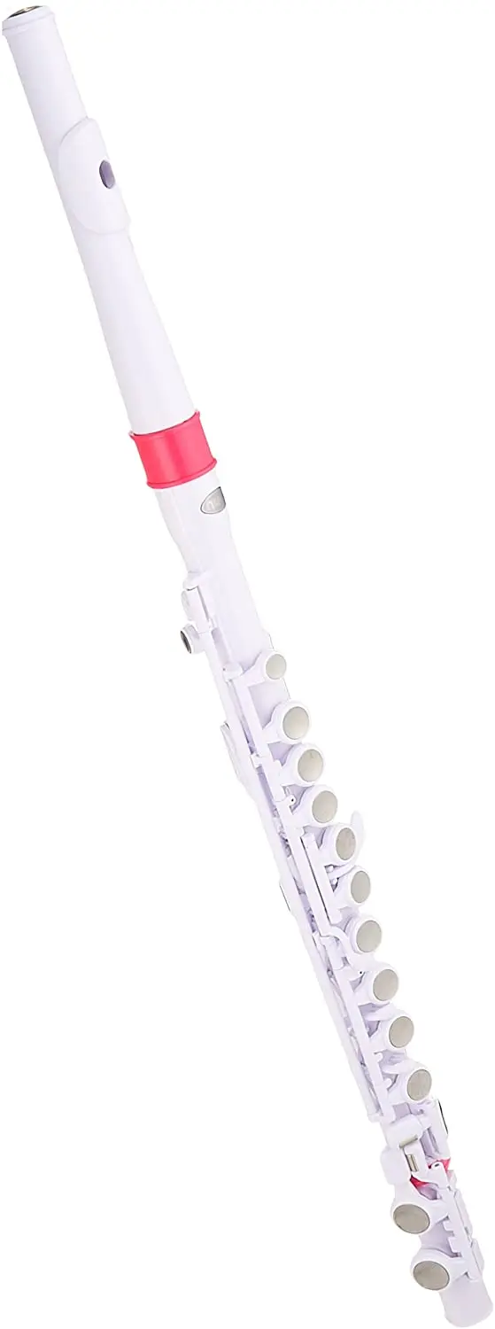 Side Fluit Nuvo School Set Wit/Roze N210SFPK Kwaliteit Student Set