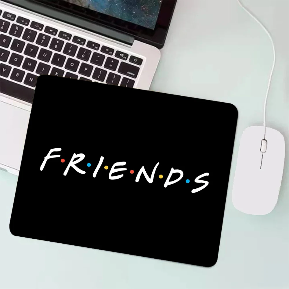 TV series Friends Quotes Small Gaming Mouse Pad PC Gamer Keyboard Mousepad Computer Mouse Mat Laptop Anime Mause pad Desk Mat