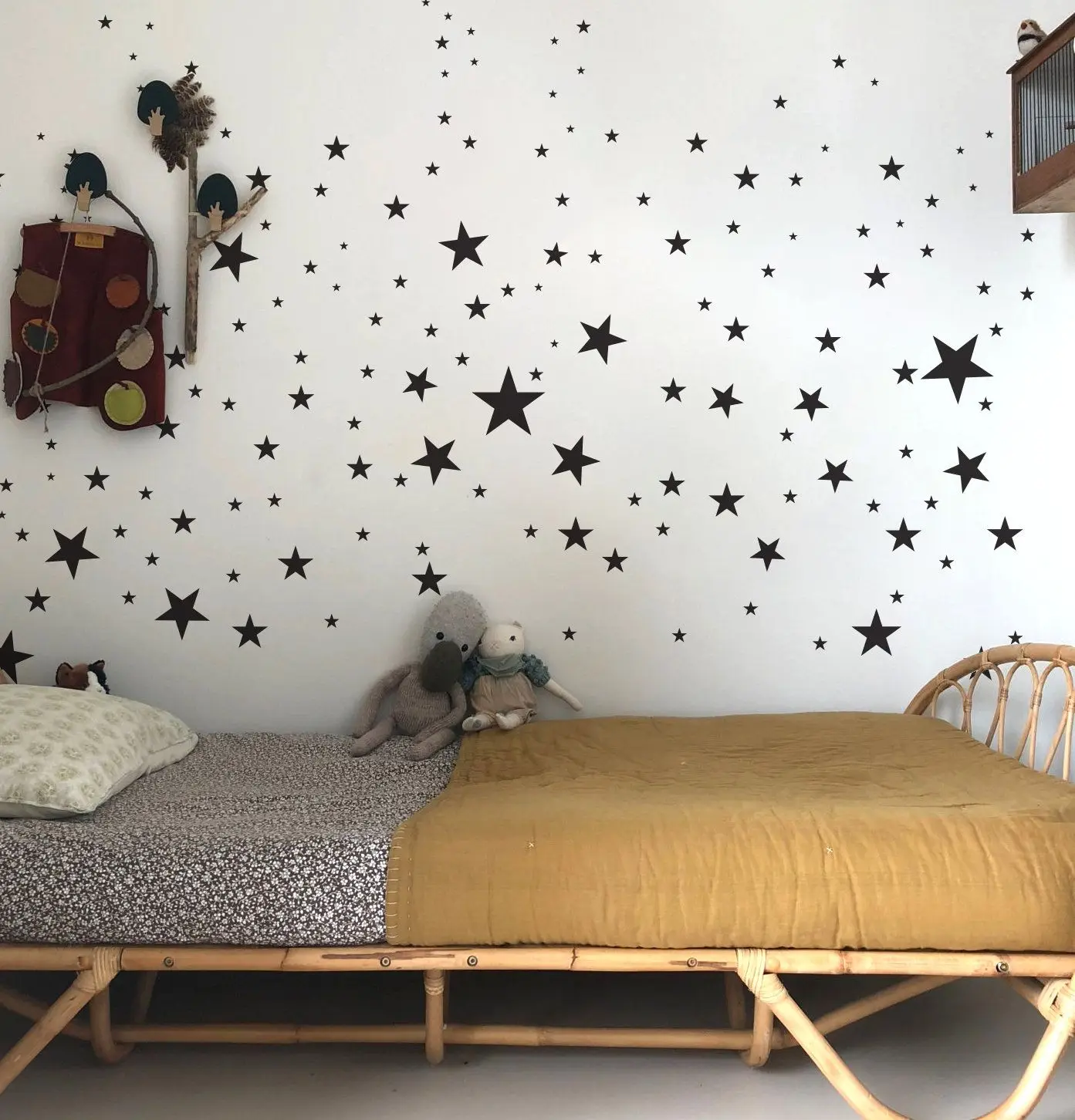 

Laser Cut Wooden Star Decor 100 Pieces Kids Room Living Room Kitchen Bedroom Wall Art Custom Create Your Own