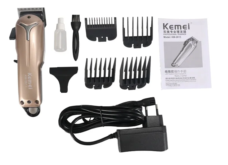 Maquina de Corta Cabelo Profissional Kemei km 2613