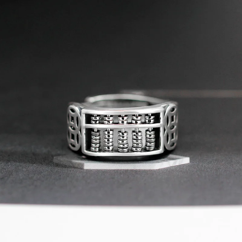 Vintage Pixiu Ring Chinesischer Feng Shui Unisex Amulett Verstellbarer Ring Für Männer Frauen Bringen Reichtum Viel Glück Schmuck Geschenk – Detail 18