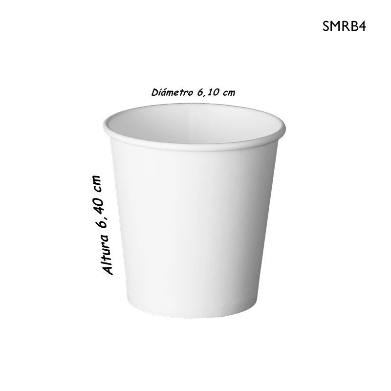 VASOMADRID, 12oz cardboard glass, 1000 pc, covered with a layer of waxed paper that prevents humidity, isolates the temperature, which makes them ideal for drinking coffees, infusions or chocolates.SMRB4/6/8/10/12