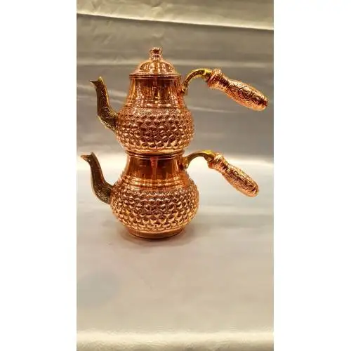 DOLBOVI Teapot Handmade Actual Embroideried Authentic Copper Carved Honeycomb Embroidery teapot broach blooming tea tea gift blooming tea portable tea cup with strainer sake tibetan tea pot чай tea tea pot tea set tea