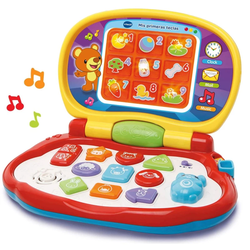 VTech primeras teclas, Activity con forma de ordenador - Deja que tu hijo o hija se divierta con las teclas.