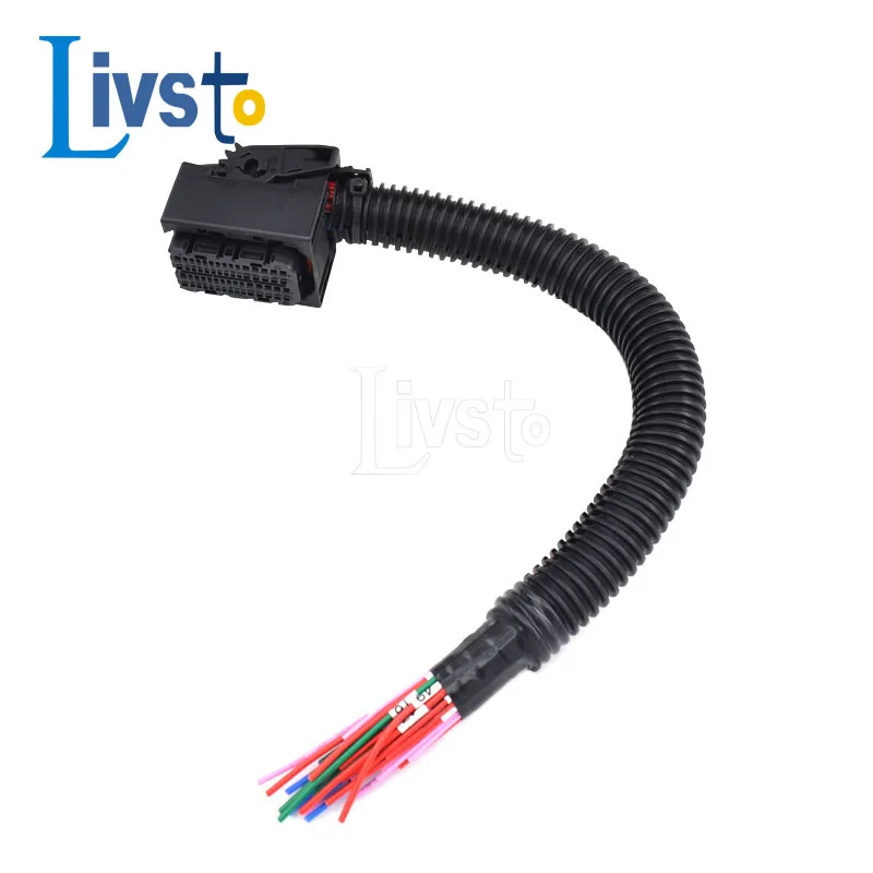 

1 Set 60/94 Pin EDC17 Automotive Weichai Xichai J6 Computer Board Common Rail Connector Plug With Wiring Harness for Bosch