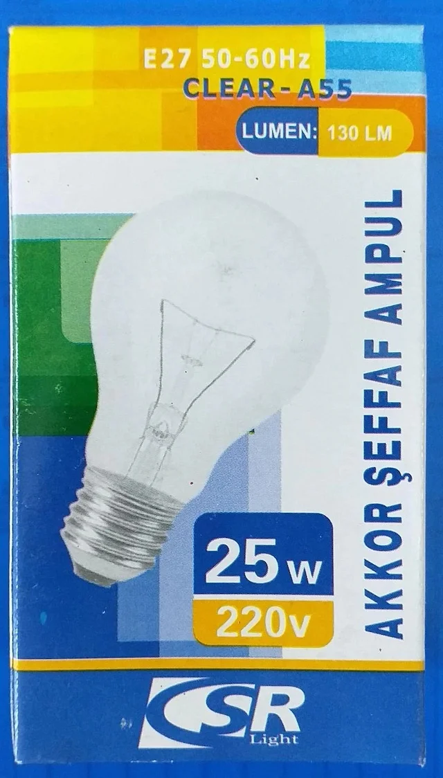 SR FLAMANLI BULB 25-40-60 W BULB 438462705