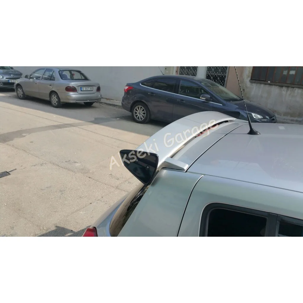 RS Cup Style Spoiler For Renault Clio 3 2005-2012--Newage  Auto Accessory Universal Car Antenna Styling Diffuser Flaps Splitter