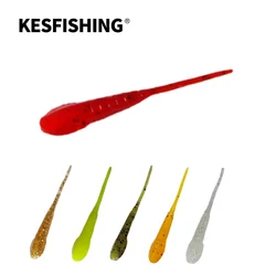 KESFISHING Fishing  Bait 52mm Troutino Lures Soft fishing Lure Ice Pesca Leurre Souple Silicone Baits isca artificial