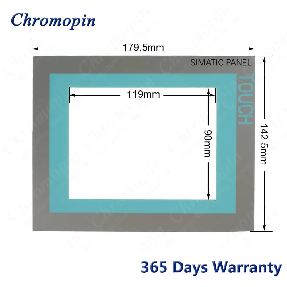 Front Cover Case Housing Shell for 6AV6643-0AA01-1AX0 6AV6 643-0AA01-1AX0 TP277 6" Covers Cases + Touch Panel + Protective Film