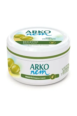 Arko Nem Olive Oil Nourishing Hand Face and Body Care Cream 300 ml