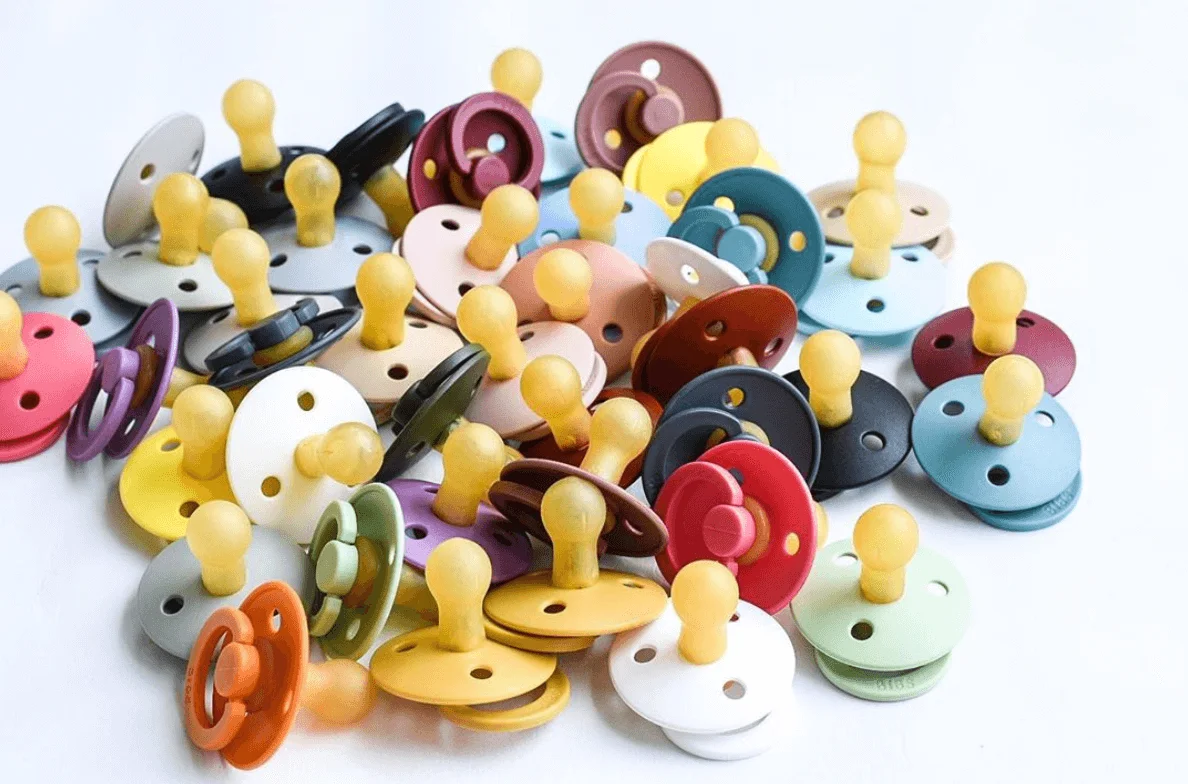 Bibs สี Pacifier-Baby Pacifier Pacifier-Blush