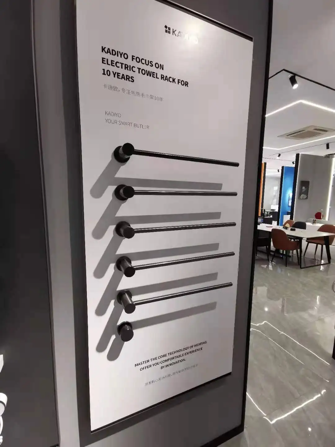 Bad Elektrische Handtuch Rack 3 + 1 bars ( Gun Grau Farbe)