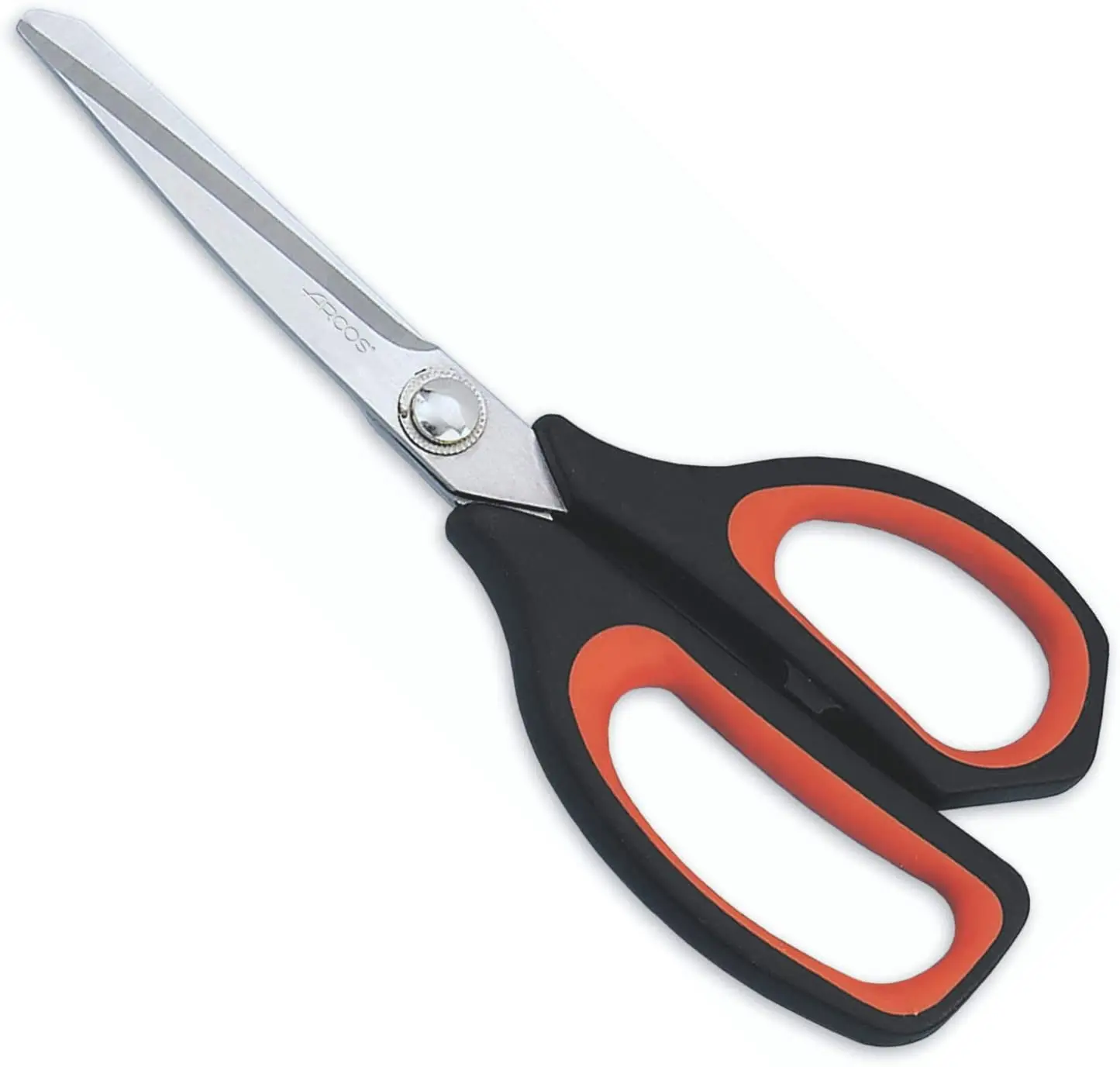 Prochef series bows-kitchen scissors, 210 mm stainless steel sheet, black and red Polypropylene handle