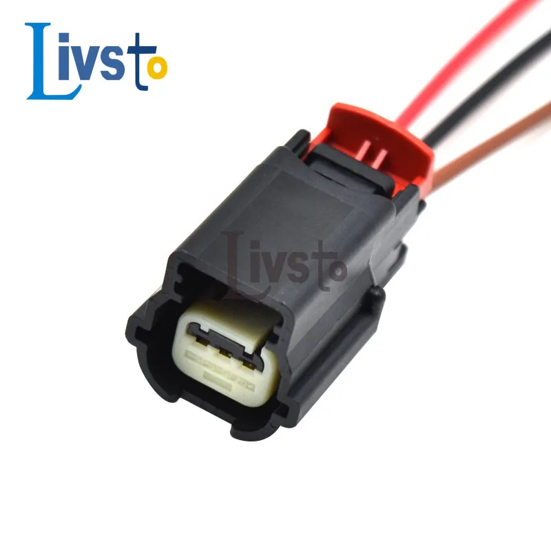 1 Set Molex 3 Pin 0.6mm Auto Electric Plastic Housing Waterproof Wire Harness Connector 31403-3700 for PDC Parking Sensor