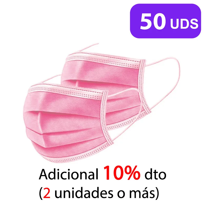 Adult Hygiene Masks Colors and Designs CE 3 Layers High Quality Masks Masks Promotion Mask Spain