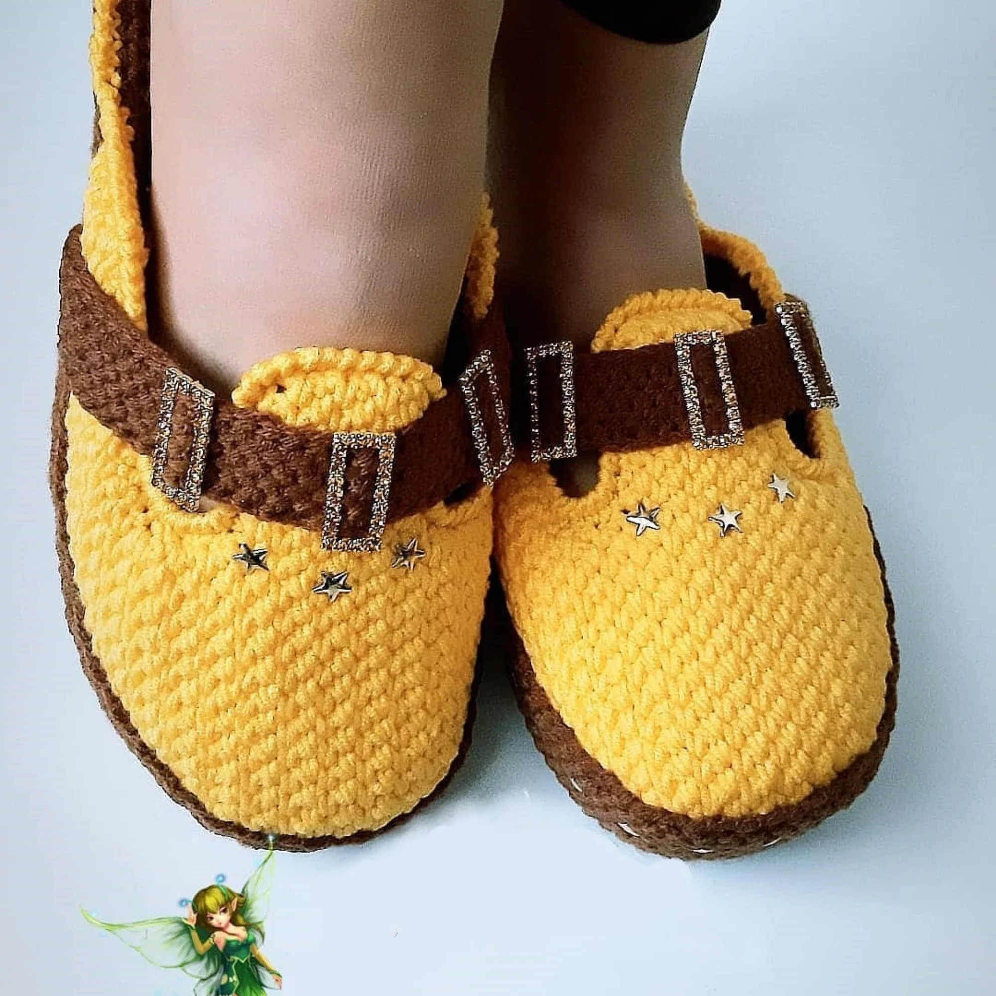 12 Pair Anti-Slip Wool Felt Sole for Knitting Indoor Slippers Winter Warm House Shoes Sole Suitable for Kids, Women and Men