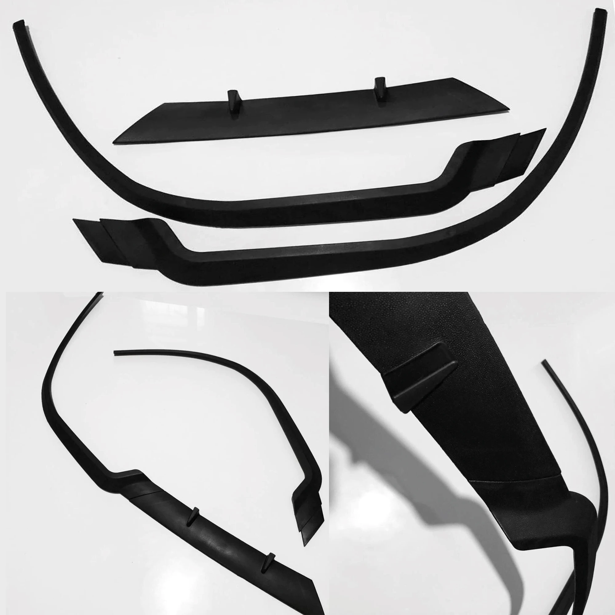 For MAZDA MIATA / MX5 NC CUPRA R FRONT SPOILER BUMPER LIP Euro Spoiler Lip Universal 3 pcs Body Kit