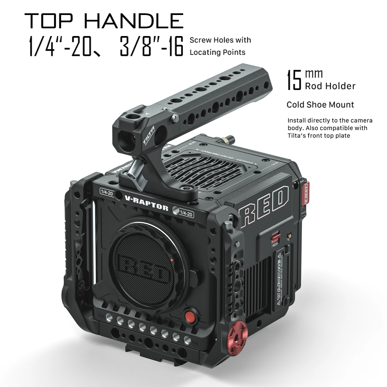 TILTA ESR-T08 RED V-RAPTOR Camera Cage for RED V-RAPTOR 8k Simple Version Rig Camera Accessory