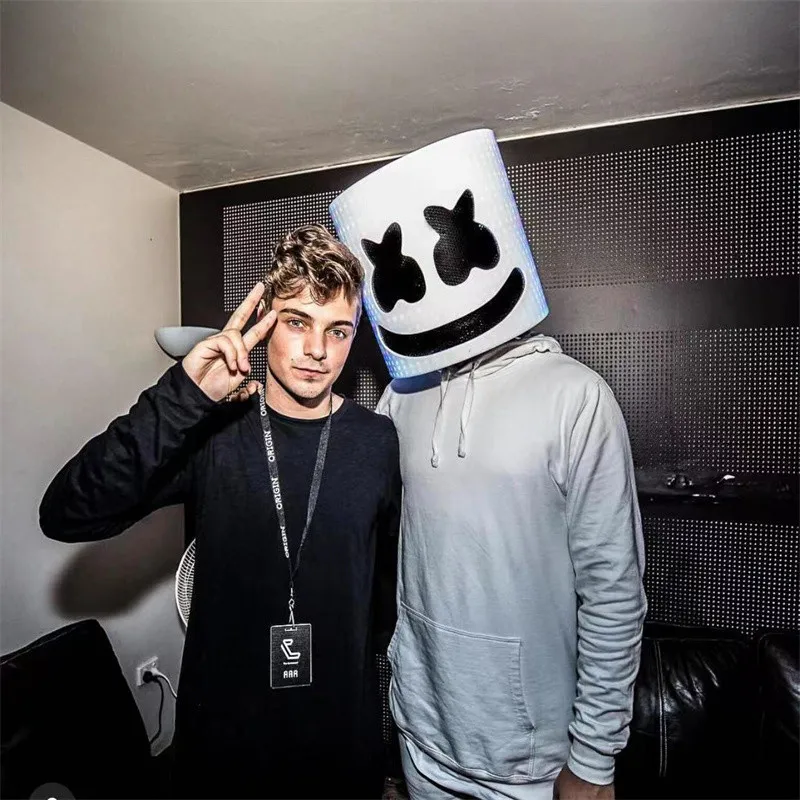 LED ZYLINDER MASKE FÜR NACHTCLUB