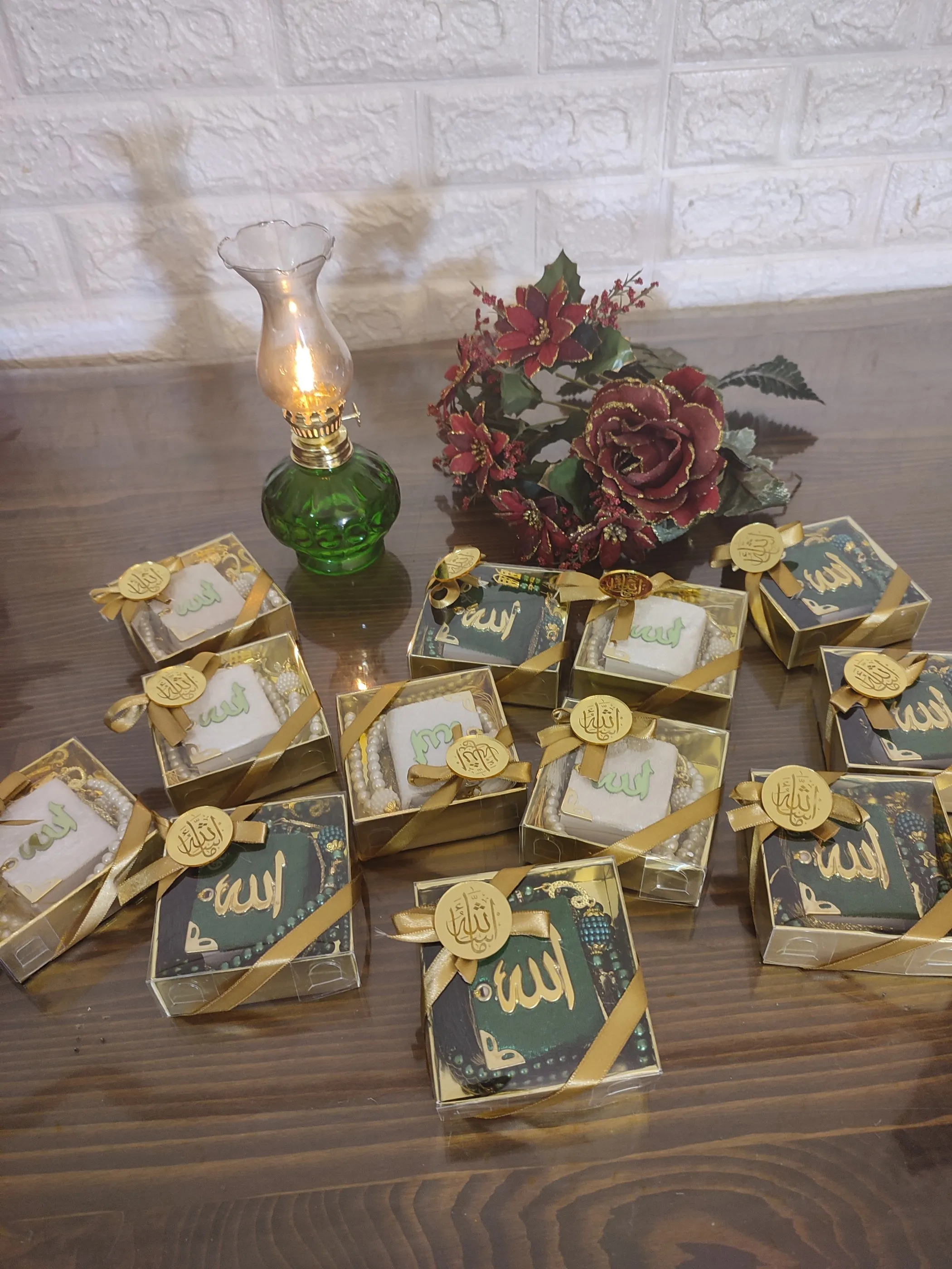 30 Pieces Mini Quran Digital Tasbeeh Gift Set, Islamic Party Favors, Muslim Wedding Gifts, Islamic Gift Box, Eid Gift, Ramadan