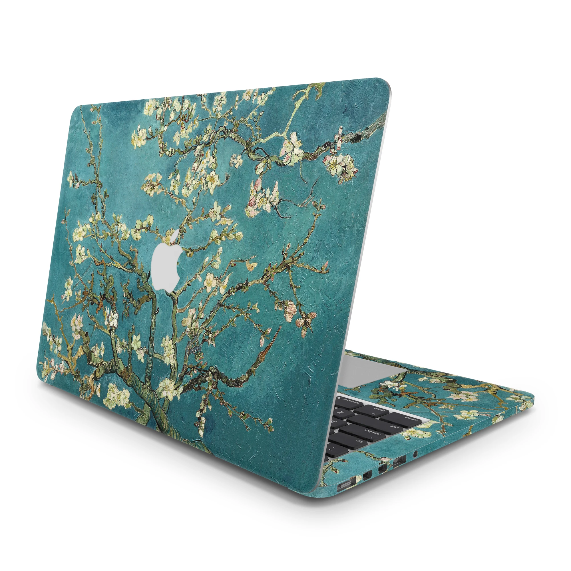 Sticker Master Van Gogh Almond Blossom Macbook Pro 16 Case 2019 Macbook Air 13 Inch Case Macbook Pro 13 Inch Case 2019 Bright Macbook Pro Retina 15 Case Logo Cut Perfect Fit Full Skin For Mac Easy Apply