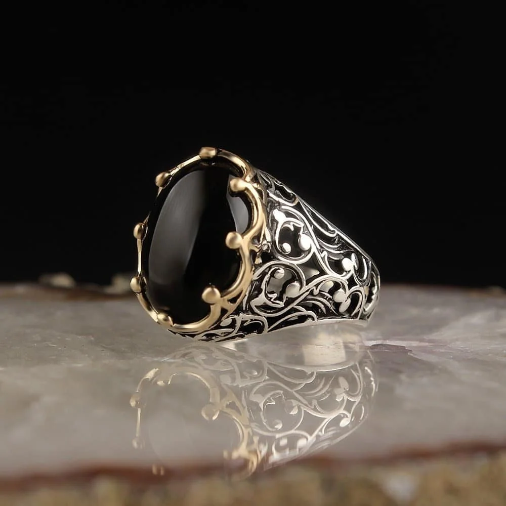 bague-en-argent-sterling-925-pour-hommes-bijoux-en-pierre-d'onyx-naturelle-noire-cadeau-vintage-a-la-mode-onyx-aqeq-toutes-les-tailles