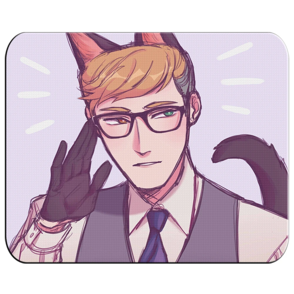 GRANDE mousepad GATTO UOMO di FASCINO mousepad raton