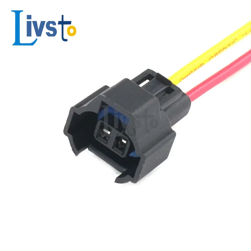 1/5/10 juegos de enchufe de bobina de encendido de inyector de 2 pines conector de arnés de cables automático Nippon Denso Socket 4AGE RB26 3SGE para Toyota Mazda