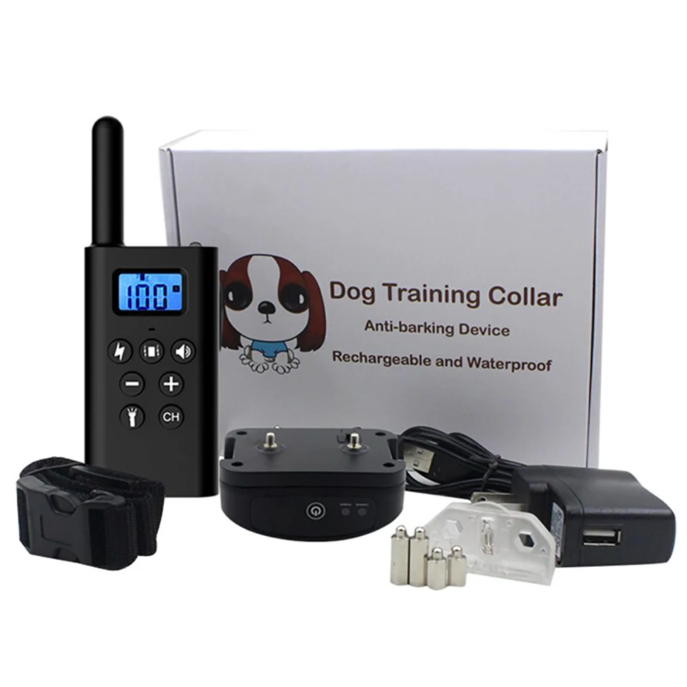 

50 PCS 100 Levels Shock Vibration Features with 300m Remote Pet Dog Training Electric Shock Collar